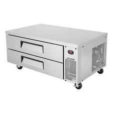 Turbo Air 52 in 2 Drawer S/S Super Deluxe Refrigerated Chef Base