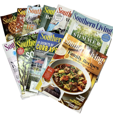 Southern Living Magazine Lot of 10 2018 Jan, March-November