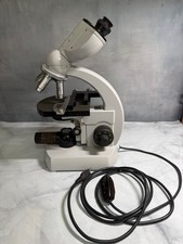 Carl Zeiss Binocular Microscope 4990251 West Germany, 3.2X 10X 40X 4 Objectives