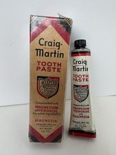 Craig Martin -ToothPaste Magnesium Hydroxide - Copyright 1936