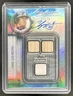 2025 Topps Sterling Chipper Jones Swings Auto Relics Bat Jersey Blue #/10 Braves