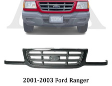 New Front Grille Black Plastic For 2001-2003 Ford Ranger New Front Grille Black Plastic For 2001-2003 Ford Ranger