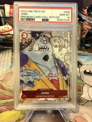 One Piece 25th anniversary english sequential set PSA 10 (Tony