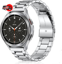 Metal Strap for Samsung Galaxy Watch 7 6 5 4 40-47mm Stainless Steel Classic