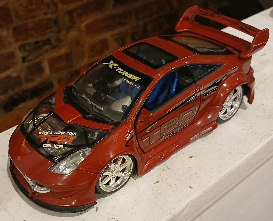 Jada Toys ИМПОРТНЫЙ гонщик MITSUBISHI Eclipse масштаб 1:24 2003 - Изображение 3 из 4