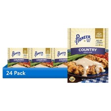 24 pack Country Gravy Mix, Rich Creamy, Southern Style, 2.75 oz Pouch