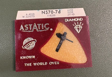 NEW Vintage Astatic Diamond Phonograph Record Album Player Stylus Needle N570-7d