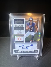 2024 Contenders Playoff Ticket Rookie Tyler Scott On Card Auto SP /149