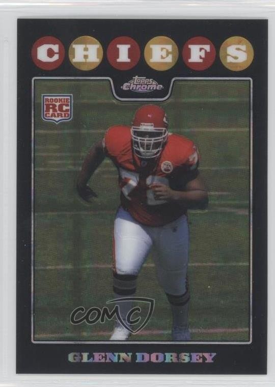 Glenn Dorsey Topps Chrome #TC228 Base