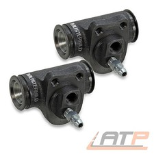 2x RADBREMSZYLINDER &Oslash;19,00 HINTEN F&Uuml;R FORD FIESTA 4 5 FUSION KA PUMA MAZDA 121 2