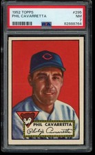 1952 Topps #295 Phil Cavarretta PSA 7 Chicago Cubs  (8764)