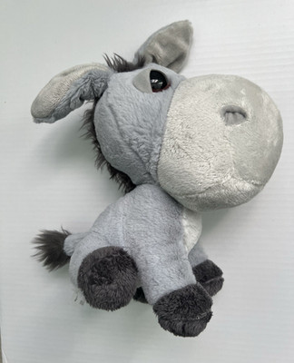 ESEL Big Headz Plüschtier Kuscheltier  PENNY Stofftier tcc grau Bauernhof