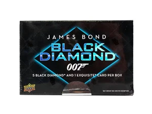2023 Upper Deck James Bond Black Diamond Trading Cards Hobby Box