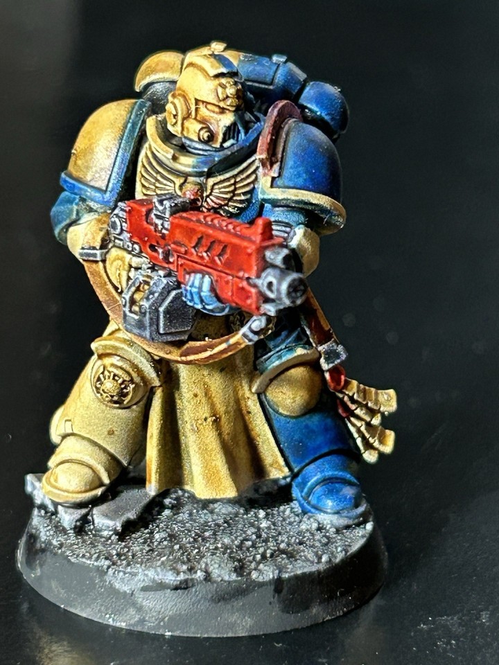 Figurine Warhammer 40K Commission Peinte - Sternguard Veterans Minotaurs