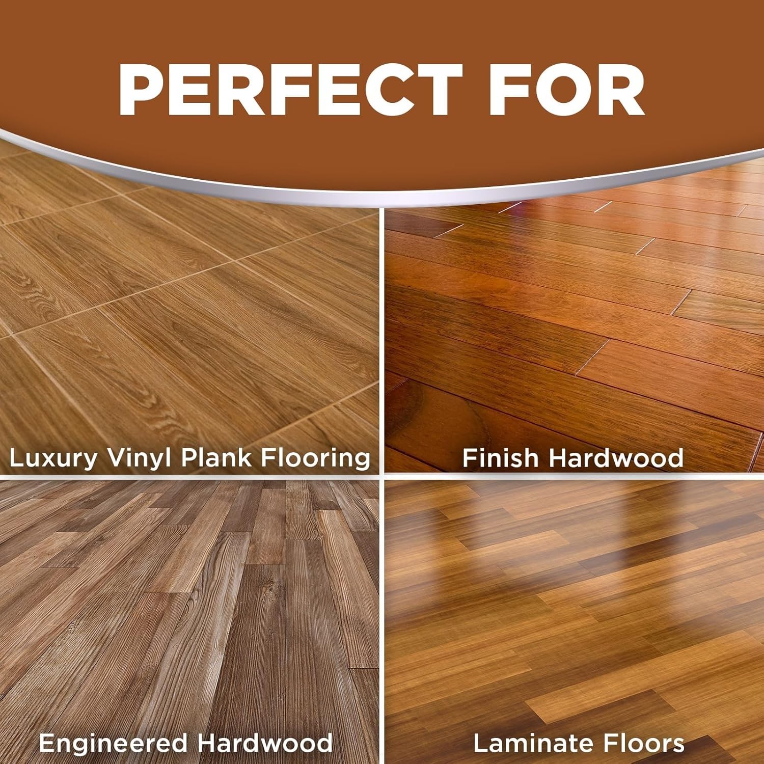 Restorative Wood Floor Polish 32 oz - Protects & Shines High-Traffic Areas