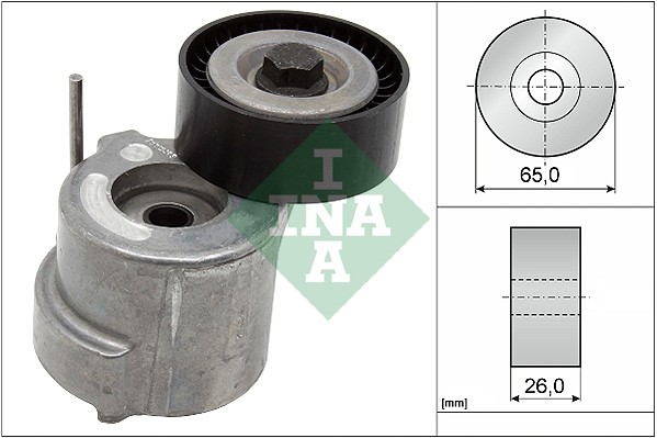 534 0404 10 INA Riemenspanner, Keilrippenriemen FüR Alfa Romeo,Cadillac,Chrysler-image