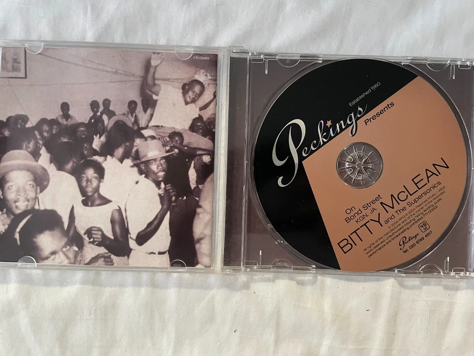 Bitty Mclean & The Supersonics – On Bond Street Kgn. JA. - CD  - Image 3 of 3
