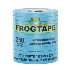 FrogTape Performance Grade Masking Tape Medium-High Adhesion : 0.47 in. x 60 y