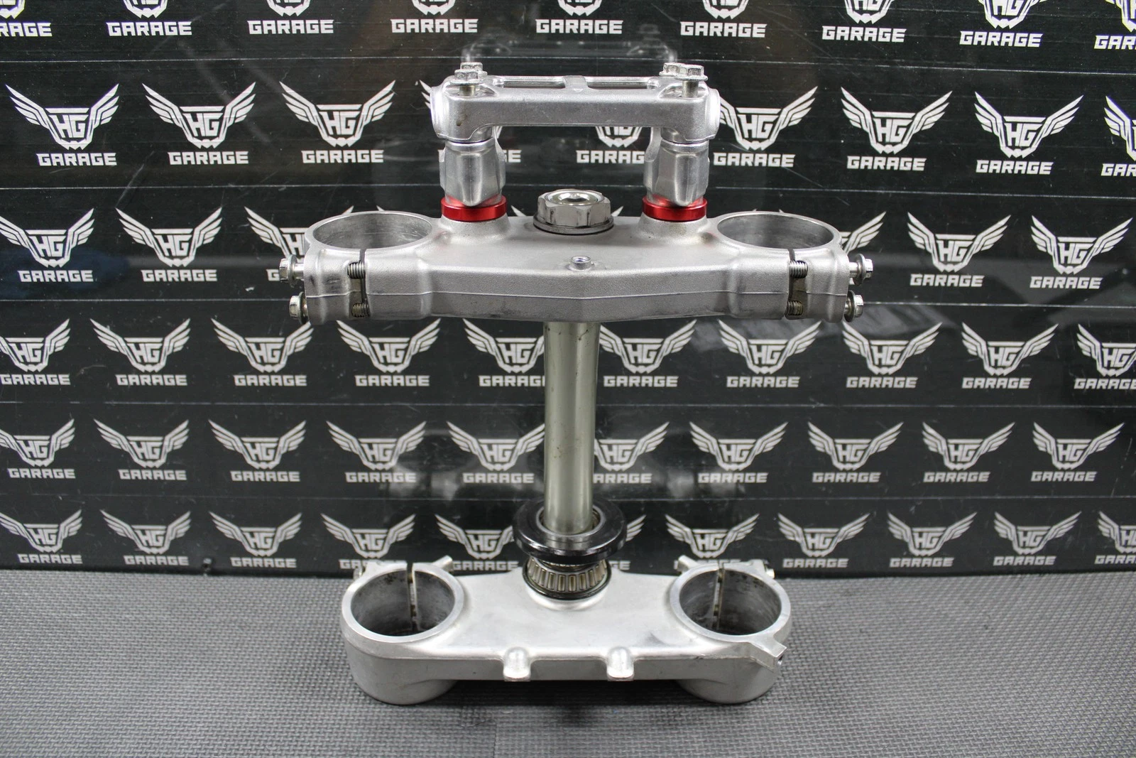 2013 SUZUKI 13-15 RMZ250 OEM FRONT FORKS LOWER UPPER TRIPLE TREE STEM BAR CLAMPS