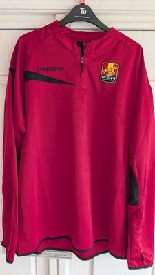 Fußball Top 3/4 Zip Gr. XL FC Nordsjaelland