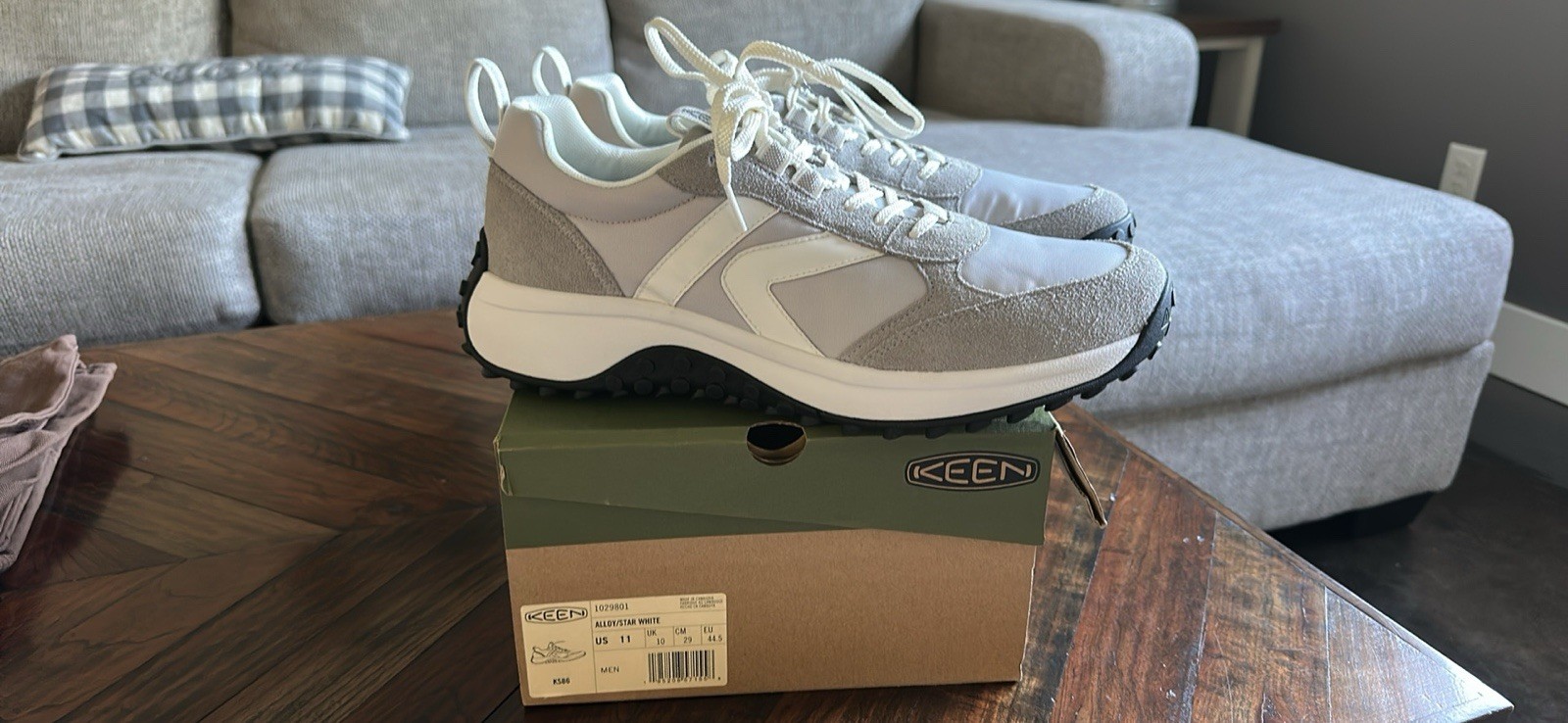 Keen Sneaker Uomo KS86 Alloy Star Bianco Retrò Taglia 11