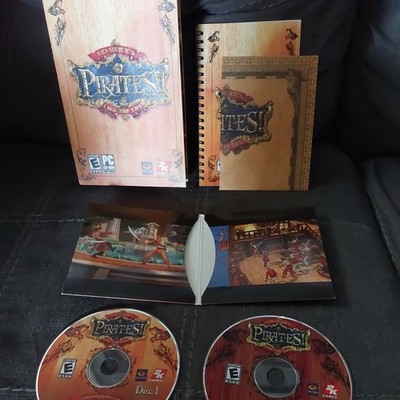 Sid Meiers Pirates Live The Life PC CD-ROM Discs & Box