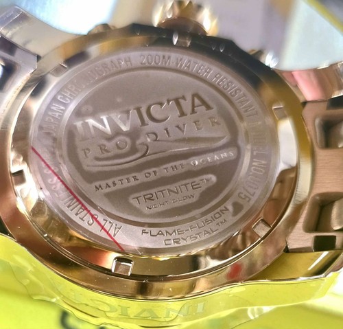 Invicta Uhr Pro Diver Ed RAR NEU FACTORY BOX Modell 0075 Trinite Night Glow - Bild 7 von 11