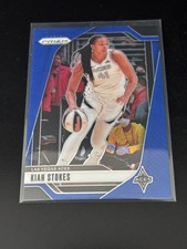 Kiah Stokes 2024 Panini Prizm WNBA Blue Prizm /199 Aces 122