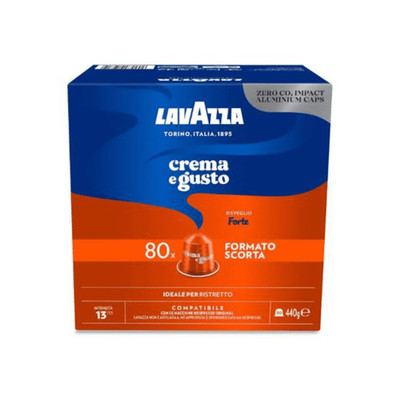 No.80 Lavazza Capsules Compatible Nespresso Cream and Strong Taste Compatible Co...
