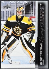 2021-22 Upper Deck Series 1 Young Guns Jeremy Swayman 226 Boston Bruins RC 2033