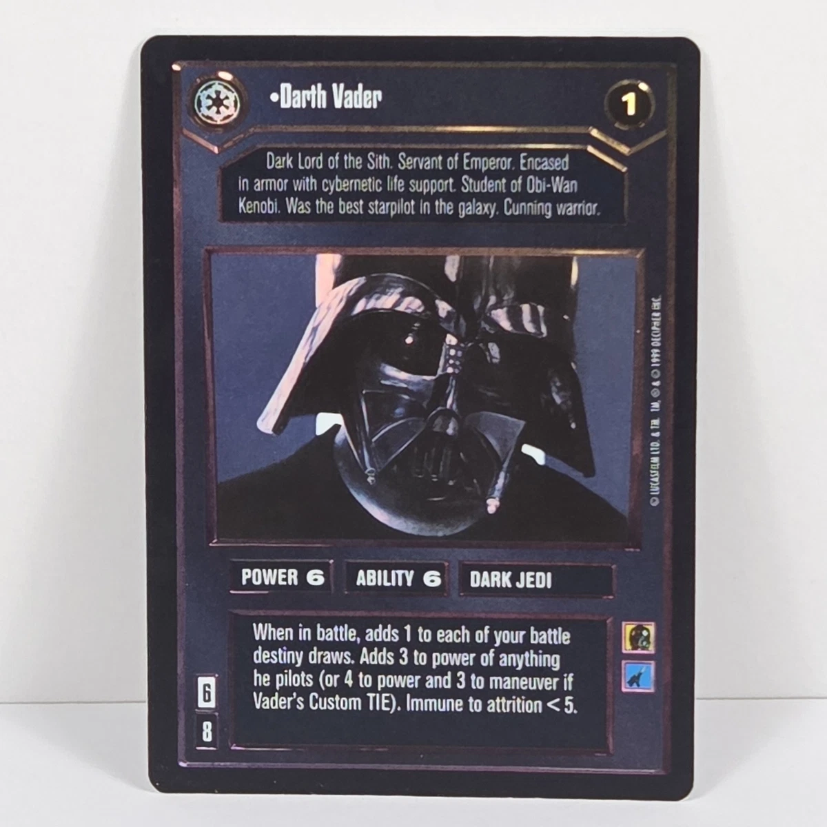Star Wars CCG Ultra Rare Individual Collectible Card Game Cards