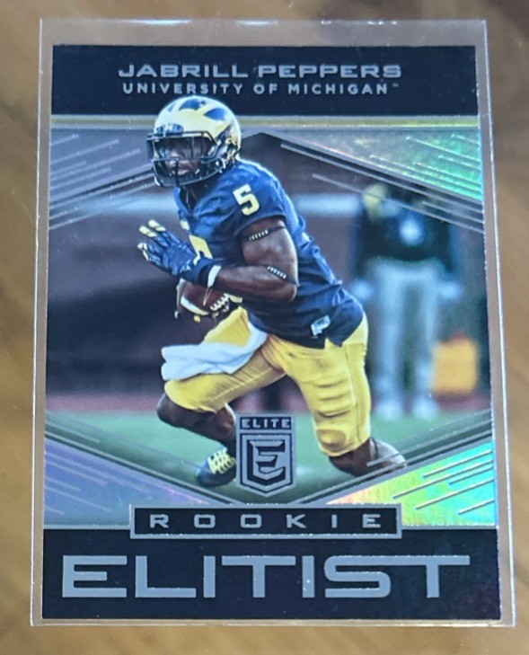 Jabrill Peppers Panini Donruss Elite Rookie Elitist #20 Base