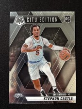 2024-25 Panini Mosaic - City Edition Stephon Castle #290 Silver Prizm (RC)