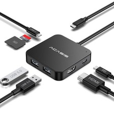 Acasis 4K 30Hz HDMI Loopout HD Video Capture Card for Live Streaming