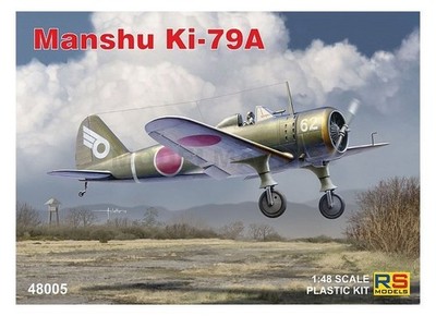 RS MODELS 48005 1/48 Manshu Ki-79 A Shimbu-Tai (3 Decal V. für Japan, Indonesia