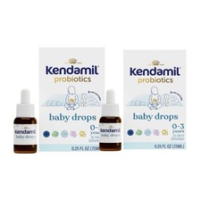 Lot If 2 Kendamil Baby Probiotic Drops 0.25 fl oz, 0-3 years, 30 days serv 10/26