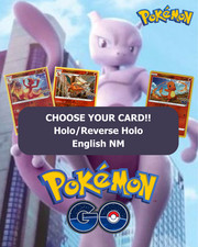 Pokémon Go: Choose Your Card! Holo/Reverse Holo NM English Cards