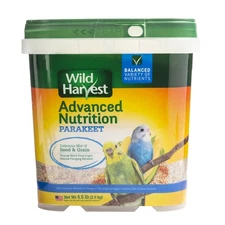 Wild Harvest Advanced Nut Diet, for Parakeets, 4.5 Lbs