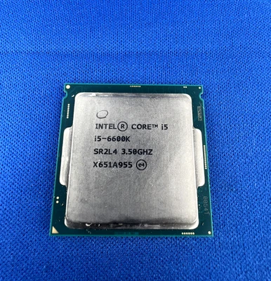 Intel Core i5-6600K Processor Model Computer Processors (CPUs) for