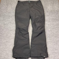 Roxy Snow Pants Womens L Black DryFlight Insulated Ski Snowboard Waterproof