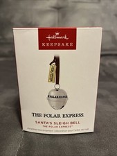 Hallmark Keepsake 2025 The Polar Express Santa Sleigh Bell New Ornament