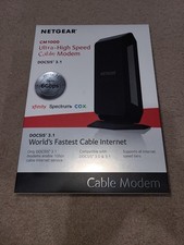 Netgear CM1000 DOCSIS 3.1 Ultra High-Speed Cable Modem Mint Condition