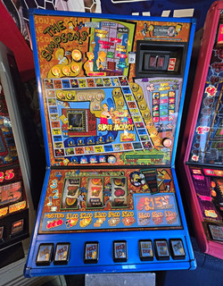 The Simpsons Freestanding Club Fruit Machine/Bandit £15 Jackpot 10p/20p