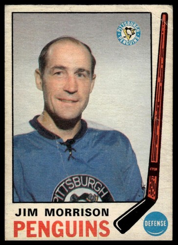 Jim Morrison #156 1969 O-Pee-Chee card