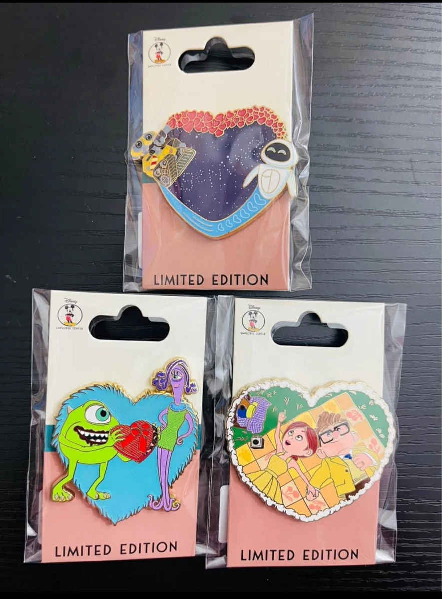 Valentine's Day Disney Theme Park Pins, Patches & Buttons (1968
