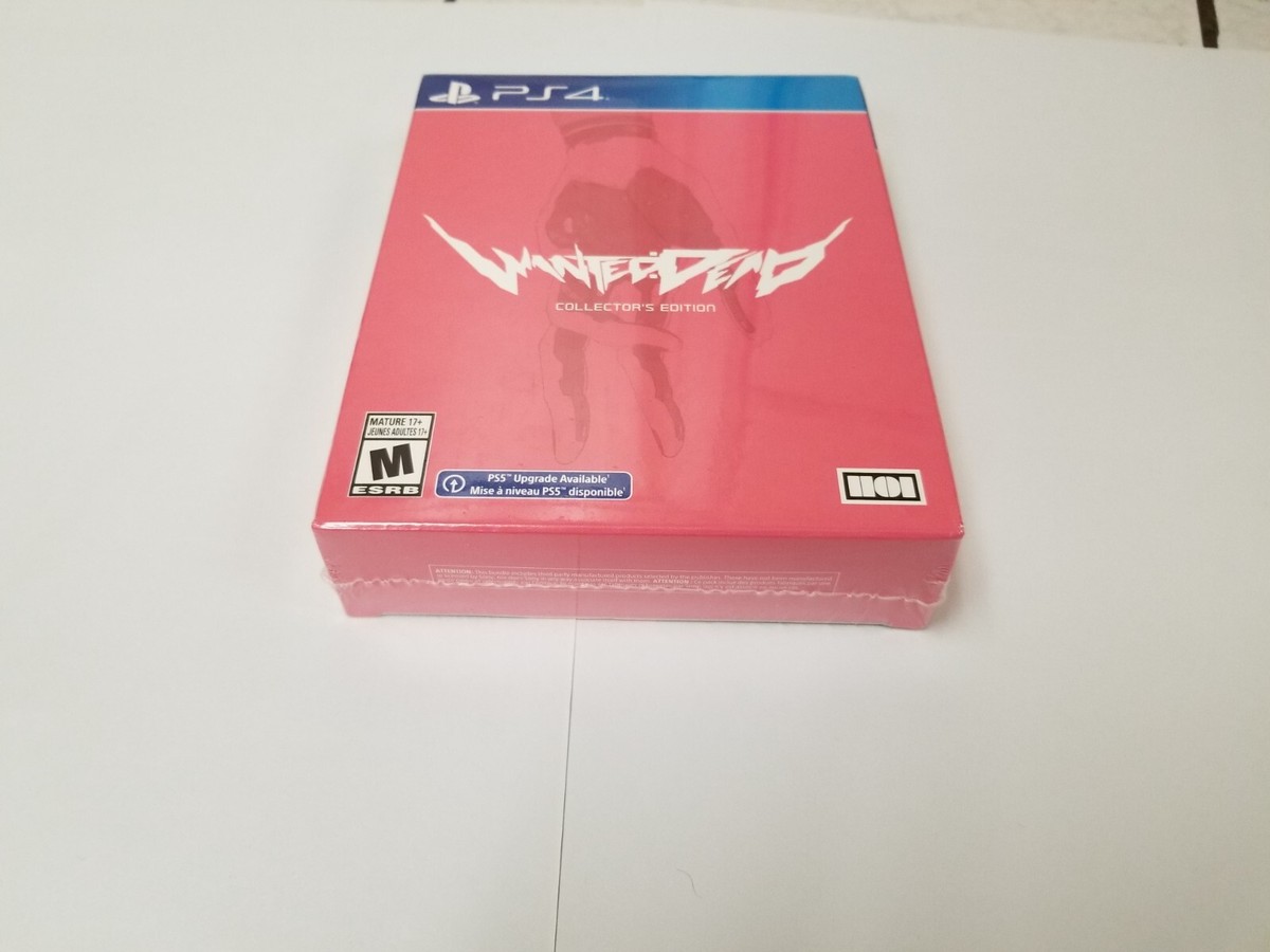 Wanted Dead Collector's Edition PS4 PS5 - Jeux vidéo