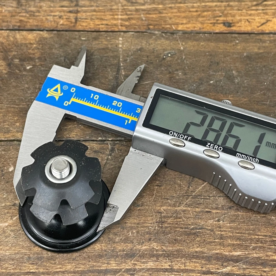 FSA BMX Aheadset Headset Cap 1 1/8 in Threadless NOS Top Cap Star Fangled Nut - Image 2 of 4