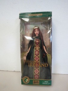 NRFB-Dolls-of-the-World-PRINCESS-OF-IRELAND-Barbie-Doll-Irish-F939K