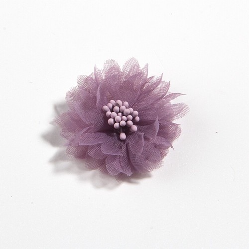 50PCS 1.5" Mini Fabric Flower For Hair Accessories Wedding Bouquet