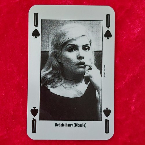 DEBBIE HARRY (Blondie) - Rare NME Playing Card From 1992